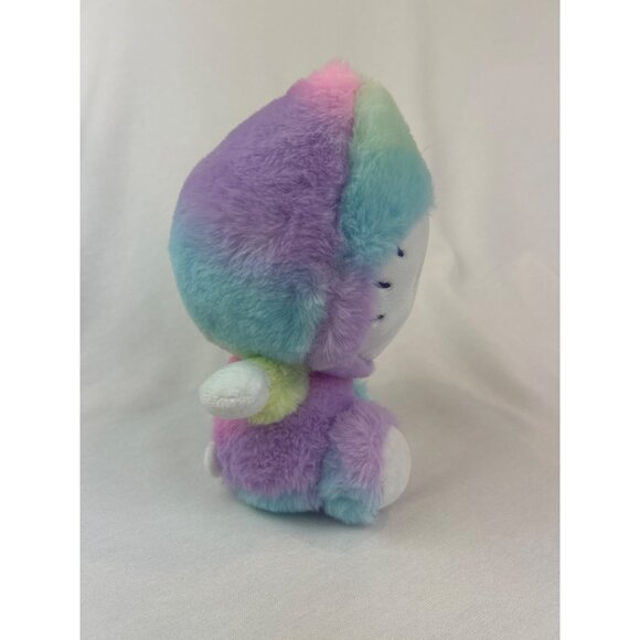 Fiesta Sanrio Hello Kitty Plush Rainbow Sherbet Soft Stuffed Toy Pink Bow Tag - Picture 4 of 13